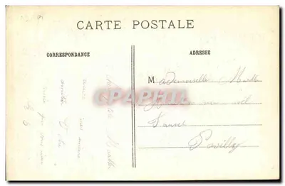 Vincennes — Stary Fort Chapitanx w Chapelle po stronie południowej — E.M. n°1324 — Rewers