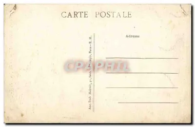 Vincennes — Donjon — E.M. n°1042 — Rewers