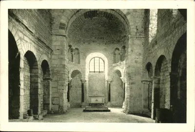 Catedral do Puy — Baptistério São João — Héliogravure M. Lestivier - Lyon
