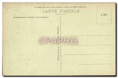 Versailles - O Parque - A Gruta dos Banhos de Apolo — Verso