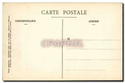 Amiens — Katedra — Życie św. Firmin (1) — L. C. — Obiektyw Lacour-l'Erthiot — Rewers