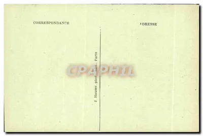 Paryż — Miejska Rada 1. dzielnicy — Katedra Świętego Germain z Auxerrois — J. Hauser, Paryż — Rewers