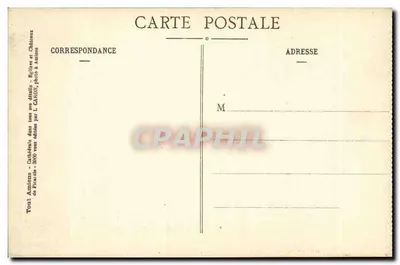 Amiens — Katedra, widok z Louvencourt — Objectif Lacour-Berthiot, n° 351, wydawca L. C. — Rewers