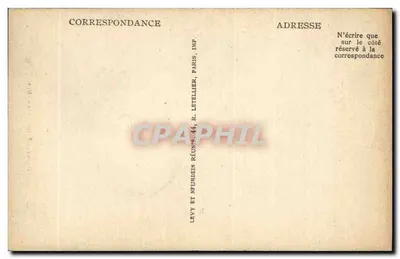 Katedra w Chartres — widok fasady i dzwonnicy — nr 364 — ND — Rewers