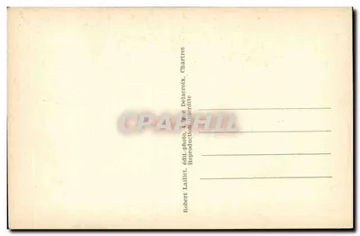 Chartres — Catedral, Déambulatoire — C.L. Houvet, n°278 — Verso