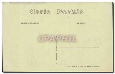 Bourges — Fachada da Catedral — E.M. n°201 — Verso
