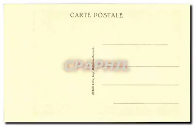 Santa Jeanne de Chantal aos 20 anos — quadro original no Mosteiro da Visitação Santa Maria de Dijon — editor BRAUN & Cie, Mulhouse-Dornach — Verso