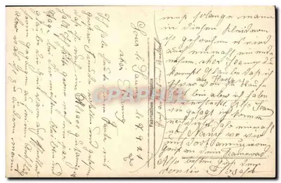 Soldado em uniforme — decoração de montanha — REX 4486 — Verso