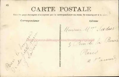 Joana d'Arc deixa seu pai — cena histórica — editor não visível, n° de série 2 — Verso