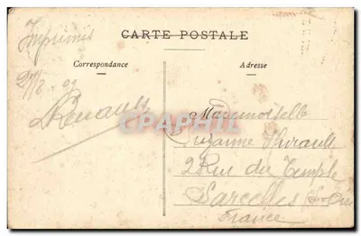 Bruselas — La Grand'Place. Casas de las Corporaciones — editor no visible — Reverso