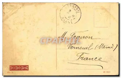Waterloo, Grobowce Hougomont — wydawca W. Lo. 32 — Rewers