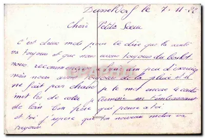Léon Ley — Vista do lago com barco — editor não visível — Verso