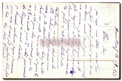 Düsseldorf. Rheinpartie mit Schloßturm und Düsselschlößchen — I.W.B. N. 680 — Rewers
