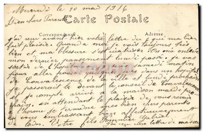 Bourges — O Castelo da Água — ND. Fot. n°138 — Verso
