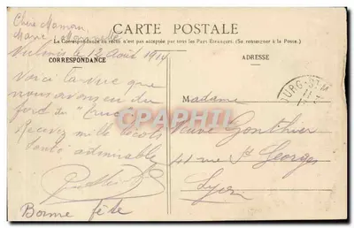 Vale dos Glaçares (Tarentaise) — vista alpina — editor LUTTREAU & CIE, n° 1262 — Verso