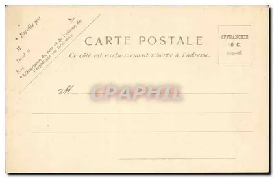 Billey — Wielka Wieża Zamku w Billey — V. P. Paris N. 51 — Rewers