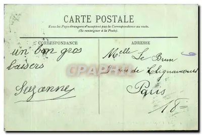 MELUN — Widok na Almont — LL. — Rewers