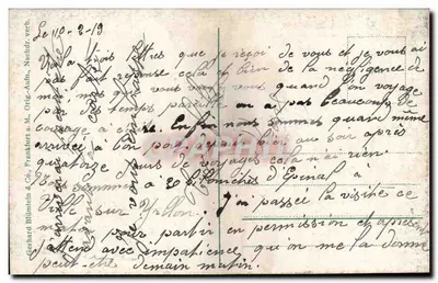 Metz, Katedra — widok katedry gotyckiej — Hôtel de Paris, wydawca — Rewers