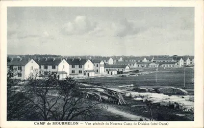 Camp de Mourmelon — Vista geral do Novo Campo de Divisão (lado Oeste)