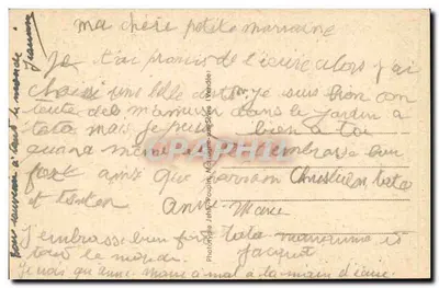La Roche-sur-Yon (Vendée) — Jardins da Prefeitura — n° 501 — Verso