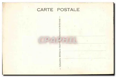 Campo de Mourmelon — O Quartel Nacional — Livraria Militar Guérin — Verso