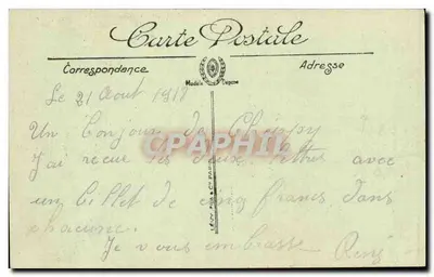 Env. de Châlons-sur-Marne — Notre-Dame de l'Epine — LL. — N° 11 — Verso