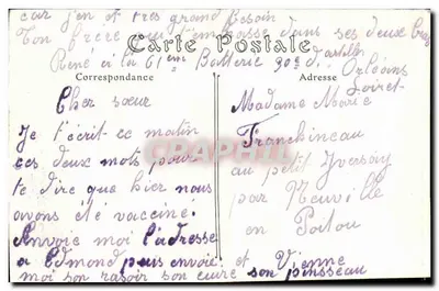 Orléans — La Piazza del Martroi e la Rue de la République — ND. Fot. n°85 — Verso