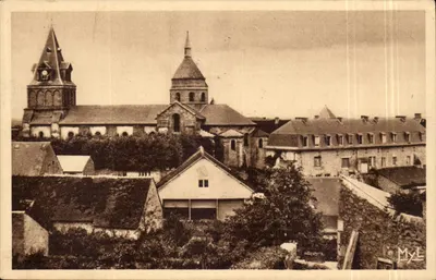 Bénévent-l'Abbaye — Vista da Antiga Abadia — editor Myl