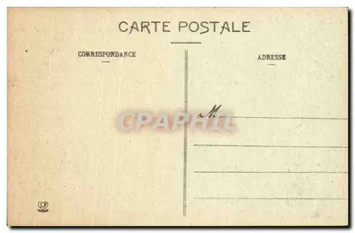Pau - A Descida da Estação e o Boulevar dos Pirineus — Fototipo Laroche Frères, Toulouse — Verso