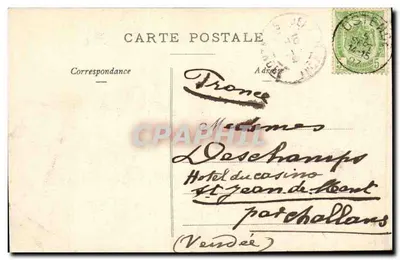 Ostende — Os Grandes Hotéis — Le Bon, editor, Ostende — Verso