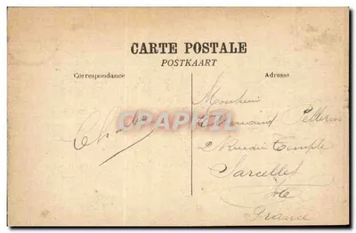 Ostende - Vista do Kursaal — editor Derrière, n° 16 — Verso