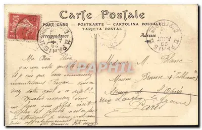 Trouville-sur-Mer — A Praia, Grupo de Villas — ND Phot, n°76 — Verso