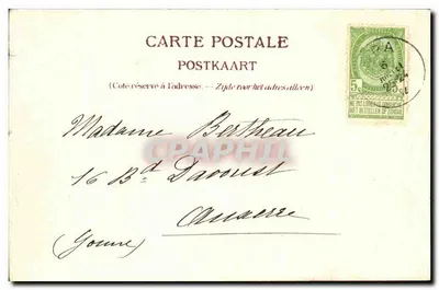 Spa — O Tonnelet — Ed. Evrard — Verso