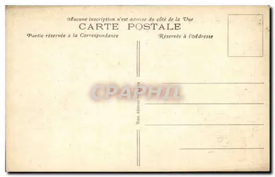 Hyères — Avenida da Bélgica — Huet, editor n°40 — Verso