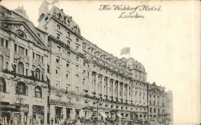 O Hotel Waldorf — Londres — editor Waterlow Bros. & Layton Ltd.