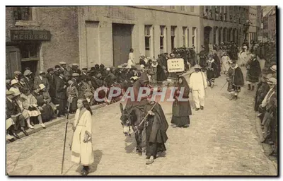 Procissão de penitência em Furnes — Último domingo de julho — Edição Morez-Dectroo, Furnes