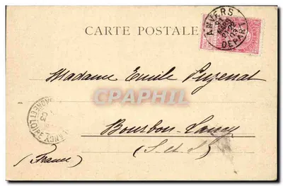 Pałac Sądu — Hotel Tysiąca Kolumn — Souvenir d'Anvers, wydawca Wömmmer & Jünes, nr 4115 — Rewers
