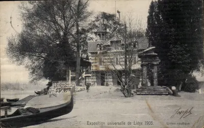 Exposição universal de Liège 1905 — União náutica — Joseph