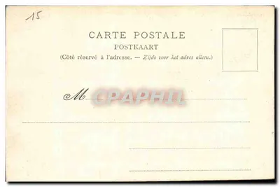 Ostenda — Chalet — Plaża — Le Bon, wyd., Ostenda, nr 18 — Rewers