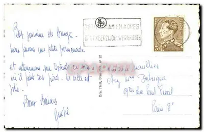 Bruges - A Justiça de Paz, o Hotel de Cidade e a Basílica do Santo Sangue — Verso