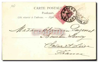 Anvers — Port i Steen — Wydawca anonimowy, nr 6219 b — Rewers