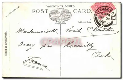 Londyn widziany z Pomnika — seria Valentine's — n°43870 — Rewers
