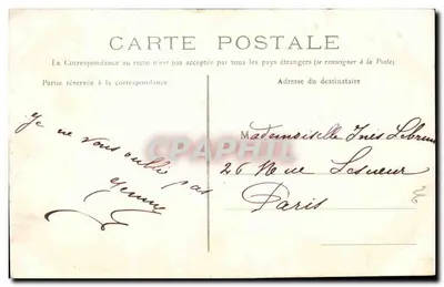 Prémontre (Aisne) — Estabelecimento — Pavilhão Central — Pátio de Honra — Verso