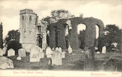 Ruínas da Igreja Santa Ghost, Basingstoke — editor E 15221