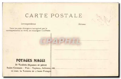 Menton — Trasa do Włoch — Hélio E. La Deley, Paryż, nr 56 — Rewers