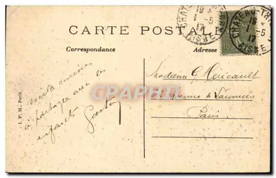 Château-Thierry — Wejście do starego zamku — Brama św. Jana — Rewers