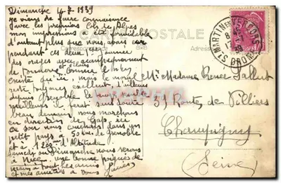 Grenoble - L'Isère e as Alpes — Marf, n°15 — Verso