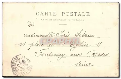 Hamégicourt — Un brazo del Oise — P. D. — P. Dupré, edit. Saint-Quentin — Reverso