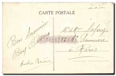 Vichy – Perspektywa ulicy Nîmes — nieznany wydawca, nr 39 — Rewers