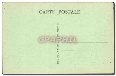 Zamek Kergournadec'h — Finistère — Wydawnictwo Sztuki, E. Hamonic, St-Brieuc — Rewers